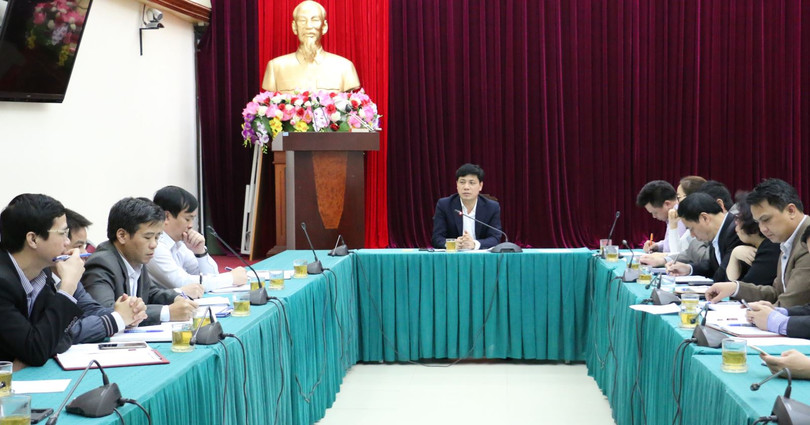 Thứ trưởng Nguyễn Ngọc Đông chủ trì cuộc họp tháo gỡ vướng mắc “Dự án hiện đại hóa Trung tâm điều hành vận tải đường sắt”