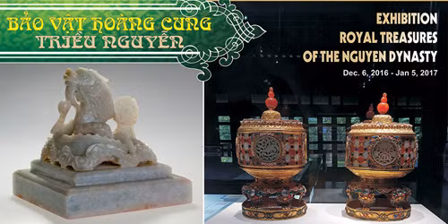 Bảo vật Hoàng cung triều Nguyễn. Ảnh: Trung tâm bảo tồn di tích Cố đô Huế Bảo vật Hoàng cung triều Nguyễn. Ảnh: Trung tâm bảo tồn di tích Cố đô Huế