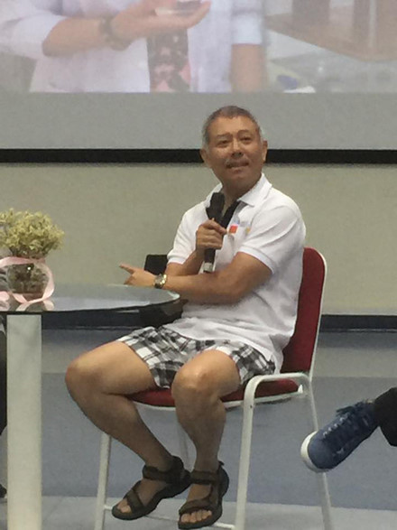 GS Thành trong một giờ giảng