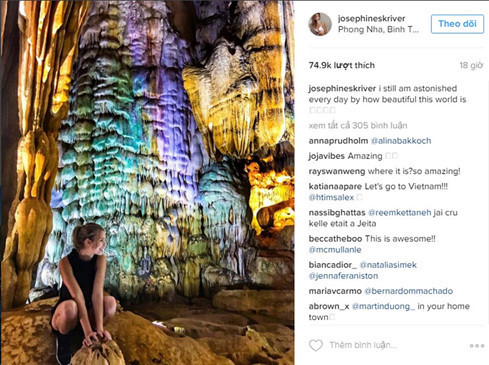 "Thiên thần" Victoria’s Secret thám hiểm hang Sơn Đoòng ảnh 1