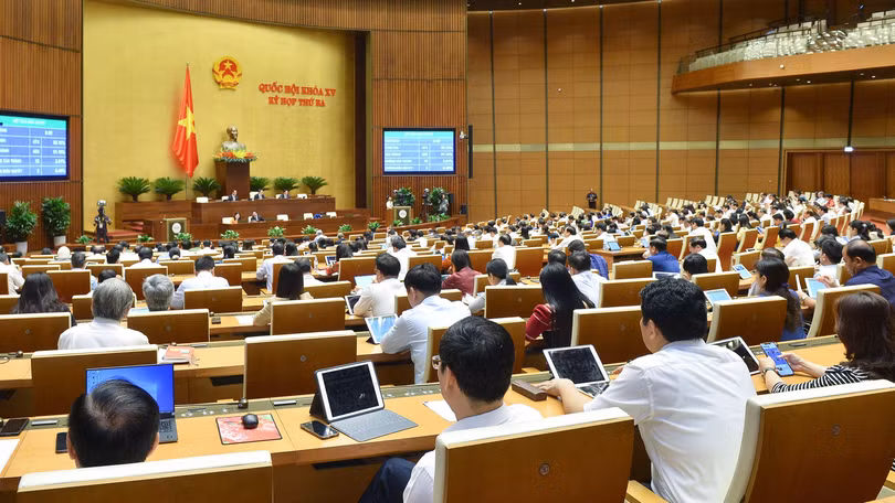 Quốc hội thông qua Nghị quyết thành lập Đoàn giám sát chuyên đề (Ảnh: Quochoi.vn)