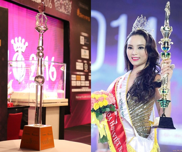 Quyền trượng HH Việt Nam 2016 được thay đổi so với 2014.