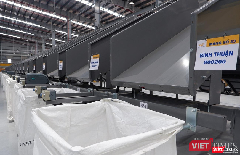 Hệ thống chia chọn vừa được Vietnam Post đầu tư. Hệ thống chia chọn vừa được Vietnam Post đầu tư.