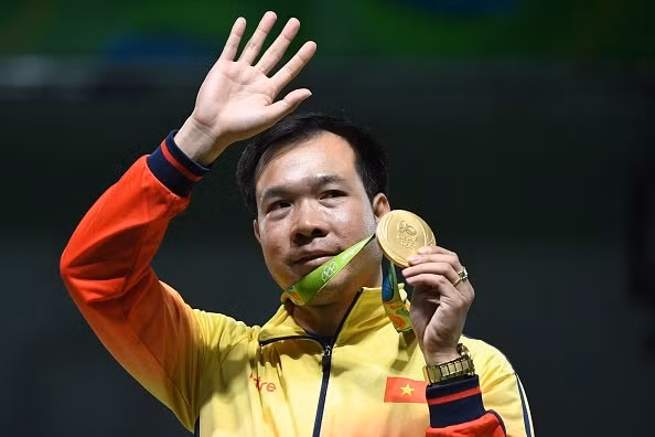 Hoàng Xuân Vinh giúp thể thao Việt Nam có tấm HCV đầu tiên ở Olympic