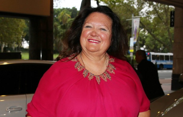 Người phụ nữ giàu nhất nước Úc, Gina Rinehart, cũng có tên trong bảng xếp hạng này với 11,7 tỷ USD.