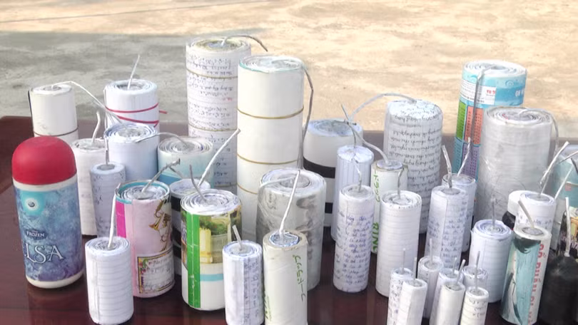 Ảnh minh họa pháo tự chế (Nguồn: Internet)