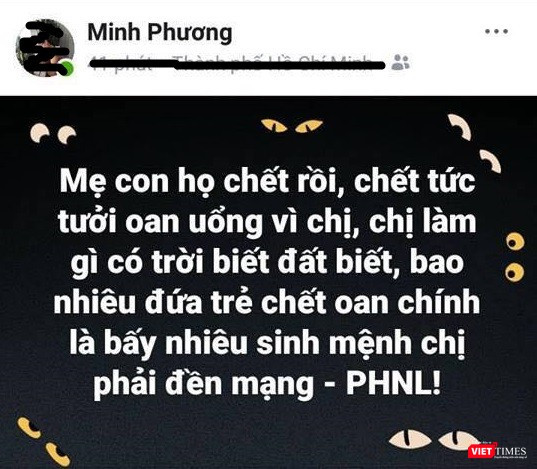  Sự việc khiến nhiều người cảm thấy xót xa và được lan truyền nhanh chóng trên mạng xã hội.. Ảnh chụp màn hình.