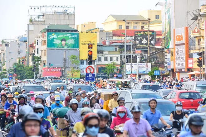 Giật mình xem cảnh Hà Nội khi tắc đường ảnh 3