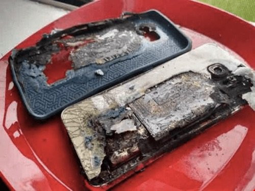 Siêu phẩm S6 Edge+ cháy đen khi đang sạc