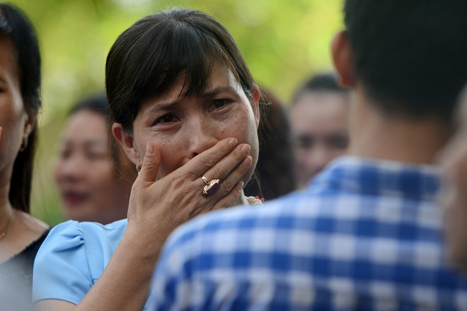 Những hình ảnh thắt lòng trong đám tang phi công Trần Quang Khải ảnh 12