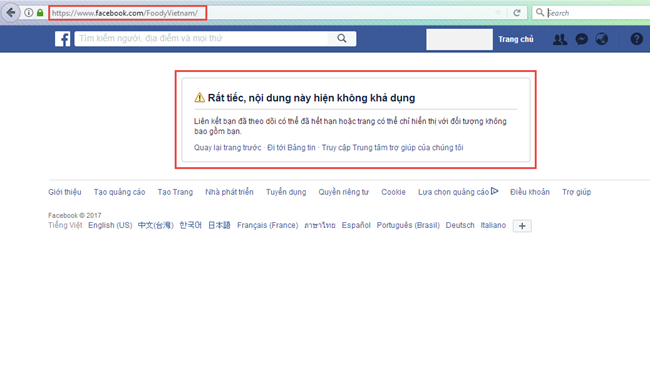 Facebook xin lỗi về sự cố khoá nhầm một số Fanpage ảnh 1