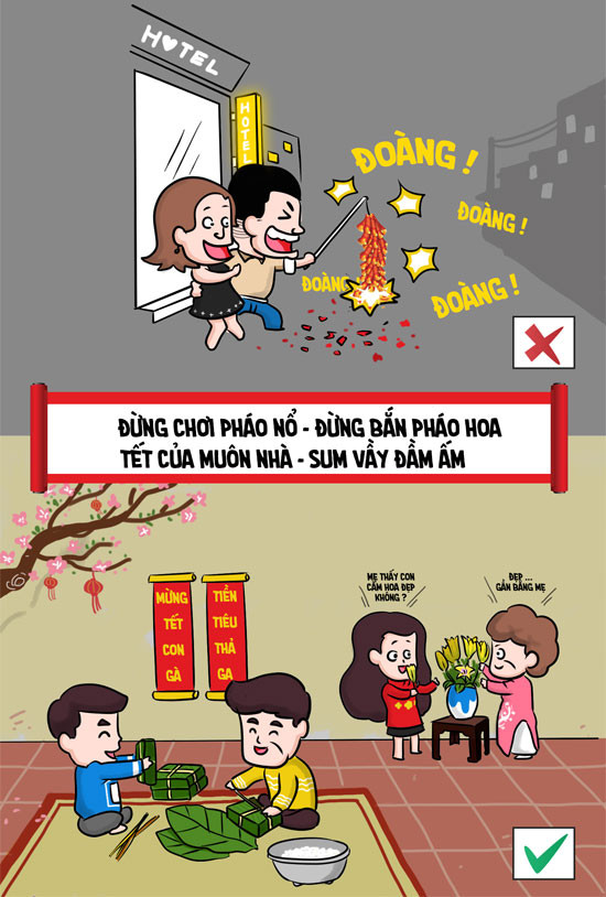 Hài hước bộ tranh về Tết hiện đại của sinh viên CNTT ảnh 5