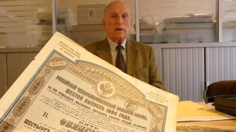 Nhiều công dân Pháp còn giữ trái phiếu cũ của Nga (Ảnh: 20 Minutes)