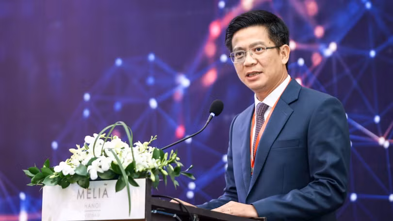 Cục trưởng Cục Tần số vô tuyến điện Lê Văn Tuấn.