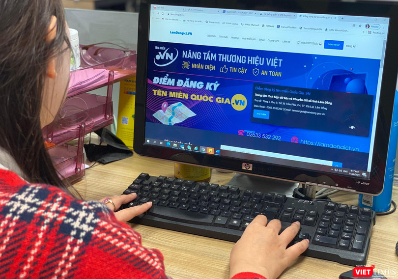 Tỷ lệ doanh nghiệp có website sử dụng tên miền quốc gia “.vn” hiện là một trong những chỉ số đánh giá chuyển đổi số cấp tỉnh.