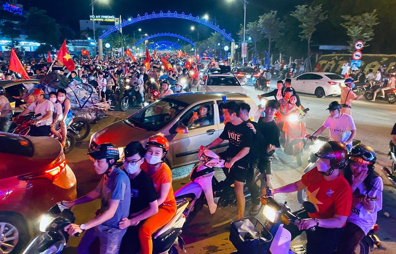 Các con đường của Nghệ An cũng rất tấp nập