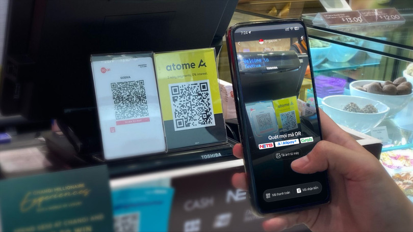 Người dùng dễ dàng thanh toán tại Singapore bằng tính năng Quét QR quốc tế trên ứng dụng ZaloPay