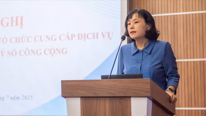 Bà Tô Thị Thu Hương cho biết NEAC đang nghiên cứu, ứng dụng các công nghệ mới, đặc biệt là các giải pháp bảo mật hậu lượng tử.