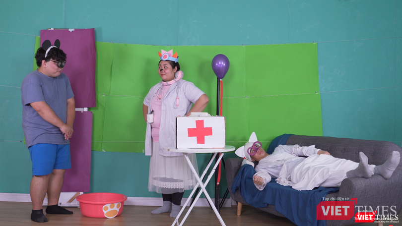 Hậu trường sản xuất Wolfoo Parody tại studio của Sconnect. Hậu trường sản xuất Wolfoo Parody tại studio của Sconnect.