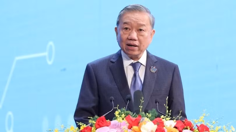 Tổng bí thư Tô Lâm phát biểu chỉ đạo tại Lễ kỷ niệm 80 năm truyền thống ngành Giáo dục và khai giảng năm học 2025-2026.