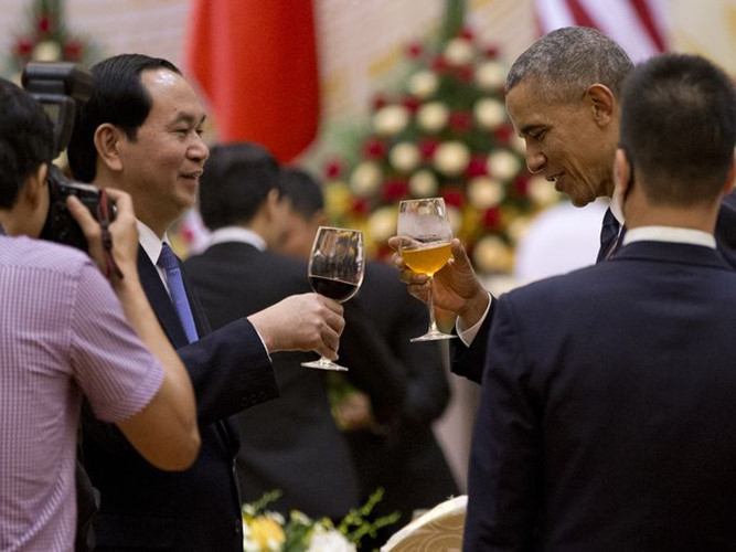 Tổng thống Mỹ đẹp ấn tượng qua góc máy phóng viên quốc tế ảnh 8