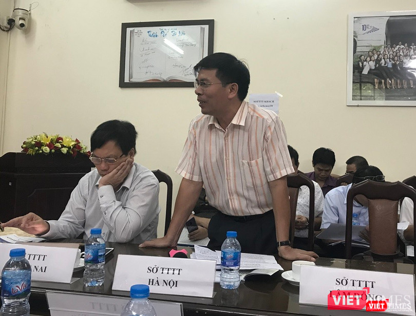 Ông Lê Văn Phong, Phó Chánh Thanh tra Sở TT&TT TP Hà Nội