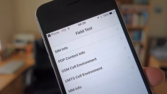 Các dòng mã ẩn này là một chế độ "chẩn đoán" đặc biệt với iPhone