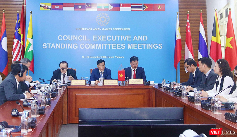 Đầu cầu Việt Nam tham dự trực tuyến phiên làm việc của Hội đồng Liên đoàn Thể thao Đông Nam Á.