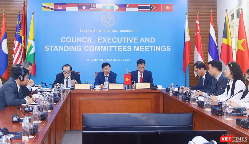 Đầu cầu Việt Nam tham dự trực tuyến phiên làm việc của Hội đồng Liên đoàn Thể thao Đông Nam Á.