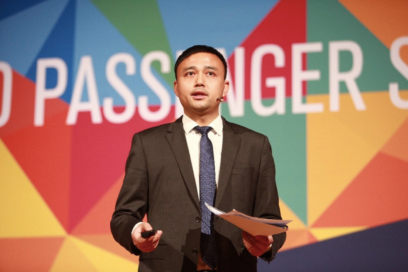 Ông Yuan Xilin, Chủ tịch lĩnh vực giao thông của Huawei EBG tại hội nghị