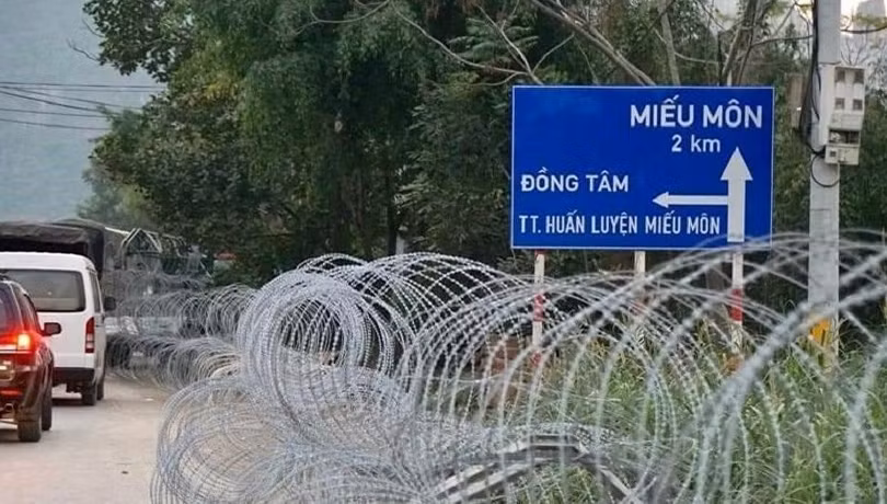 Đồng Tâm là 1 trong 4 vấn đề nổi cộm nhất mà Thủ tướng yêu cầu Hà Nội nghiêm túc xử lý. Ảnh: TTXVN.