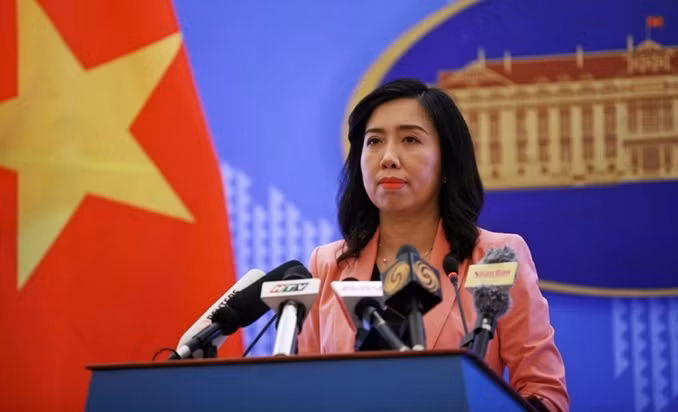 Người Phát ngôn Bộ Ngoại giao Lê Thị Thu Hằng. Ảnh: BNG.