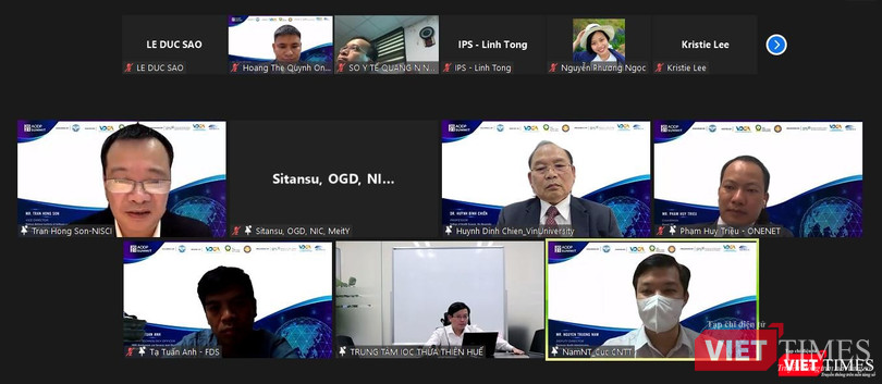 Phiên chuyên đề: Dữ liệu mở cho công nghệ y tế thu hút nhiều đại biểu tham dự và trao đổi. Phiên chuyên đề: Dữ liệu mở cho công nghệ y tế thu hút nhiều đại biểu tham dự và trao đổi.