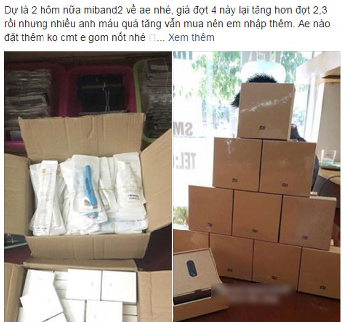 Vòng tay thông minh Xiaomi Mi Band 2 bất ngờ lên cơn sốt tại Việt Nam ảnh 1