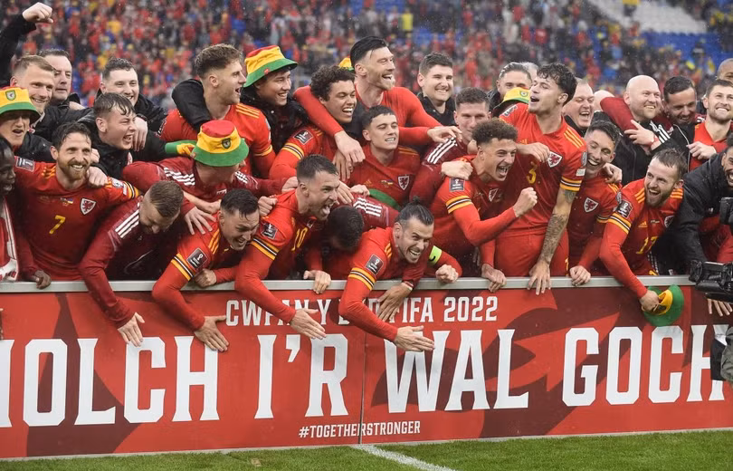 Xứ Wales lần đầu tiên trở lại World Cup sau 64 năm. Ảnh: Reuters