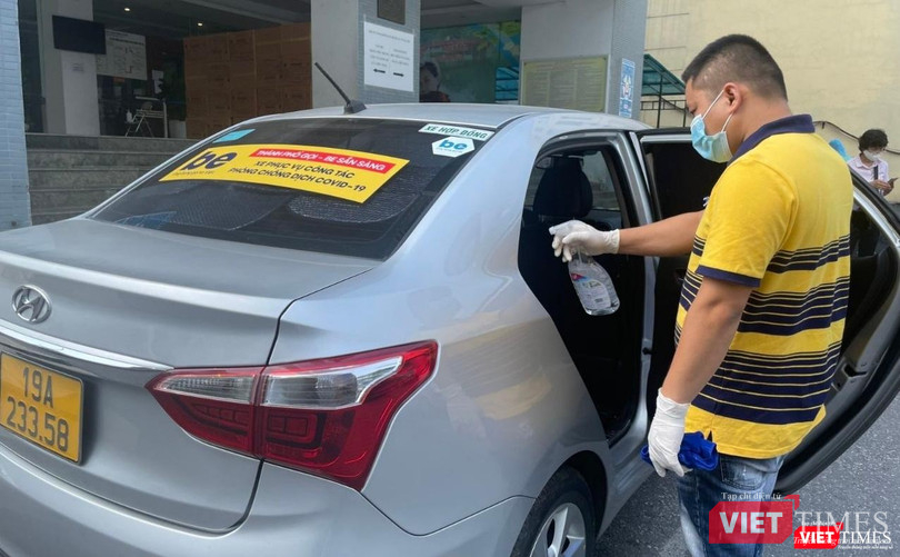 Các tài xế hoạt động đợt này đều đã được tổ chức tiêm ngừa COVID-19