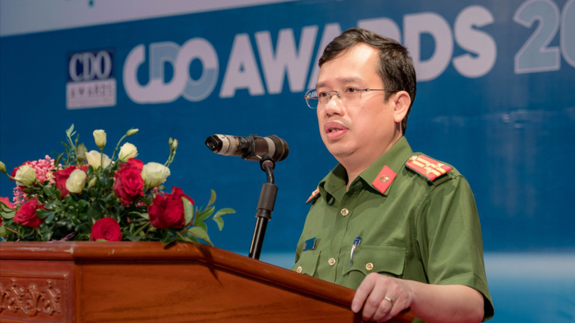 Thượng tá Nguyễn Thành Vĩnh, Giám đốc Trung tâm Dữ liệu Quốc gia về Dân cư.