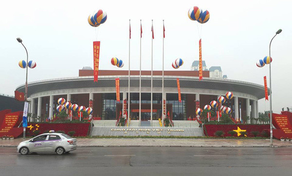 Cung Hữu nghị Việt - Trung, nơi Chủ tịch Trung Quốc Tập Cận Bình dự lễ khánh thành cùng Chủ tịch Quốc hội Nguyễn Thị Kim Ngân. Ảnh: Vnexpress.net