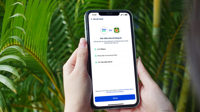 Trung tâm RAR và Zalopay đã thỏa thuận hợp tác về các giải pháp số trên ứng dụng VNeID.