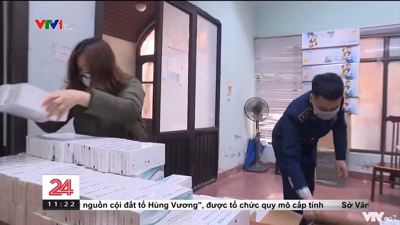 Lô hàng bị công an thu giữ