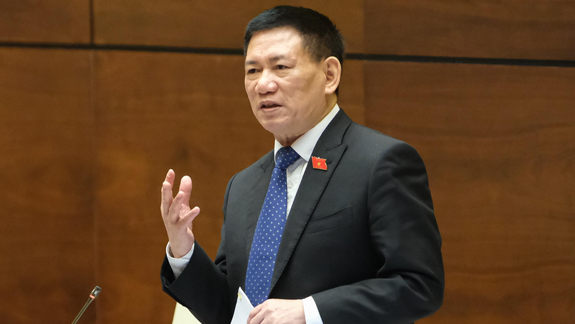 Bộ trưởng Bộ Tài chính Hồ Đức Phớc. Ảnh: Quochoi.vn