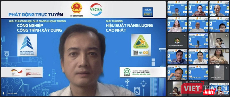 Ông Trịnh Quốc Vũ – Phó Vụ trưởng Vụ Tiết kiệm năng lượng và Phát triển bền vững (Bộ Công Thương) phát biểu tại hội thảo. Ông Trịnh Quốc Vũ – Phó Vụ trưởng Vụ Tiết kiệm năng lượng và Phát triển bền vững (Bộ Công Thương) phát biểu tại hội thảo.