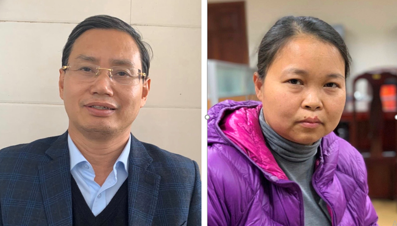 Ông Nguyễn Văn Tứ, nguyên Giám đốc Sở Kế hoạch và Đầu tư TP. Hà Nội, hiện là Chánh Văn phòng Thành ủy Hà Nội và bà Phạm Thị Thu Hường, Chánh Văn phòng Sở Kế hoạch và Đầu tư TP. Hà Nội.