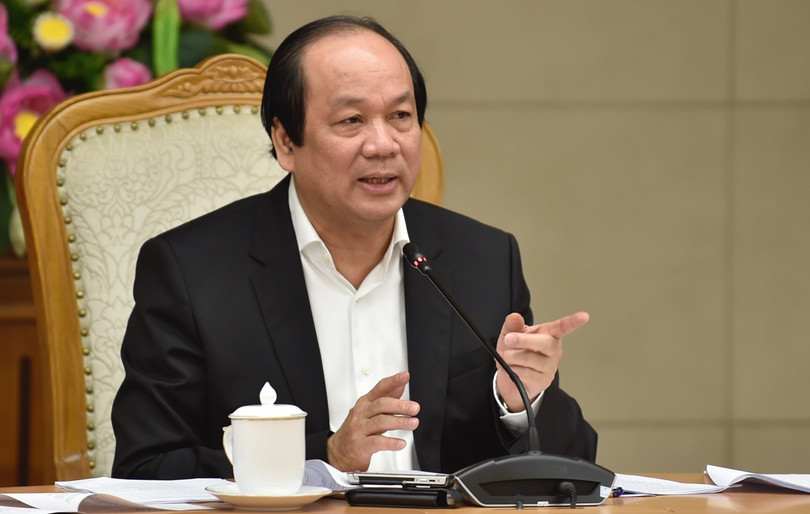 Ông Mai Tiến Dũng - Bộ trưởng, Chủ nhiệm Văn phòng Chính phủ, Người Phát ngôn của Chính phủ. Ảnh: VPCP.