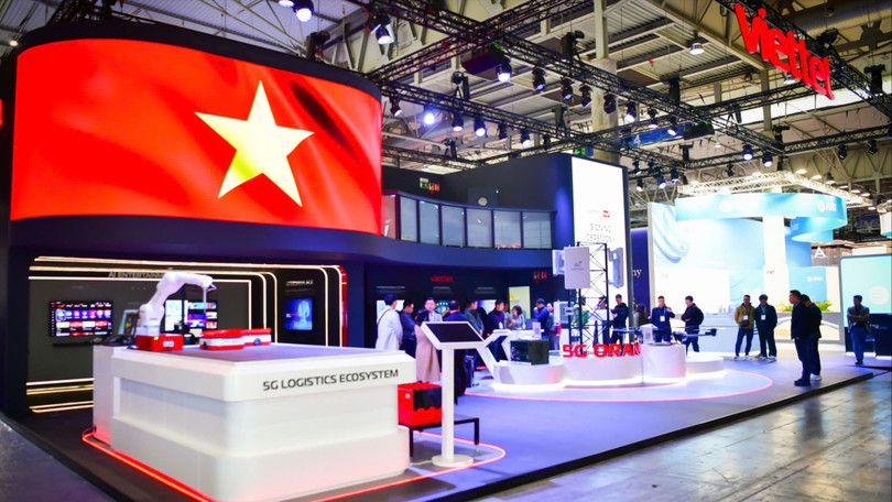Các hoạt động trình diễn của Viettel tại MWC khẳng định năng lực công nghệ Việt Nam.