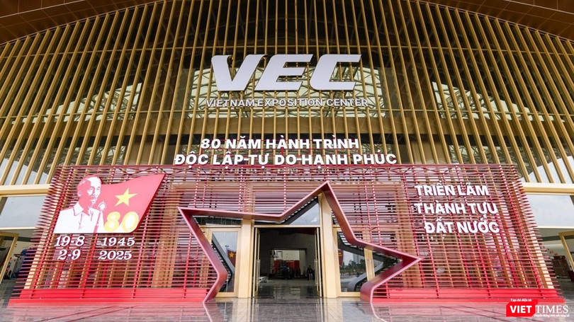 Triển lãm Thành tựu đất nước mở cửa miễn phí phục vụ nhân dân và du khách từ ngày 28/8 - 5/9/2025, tại Trung tâm Triển lãm Quốc gia (Đông Anh, Hà Nội). 