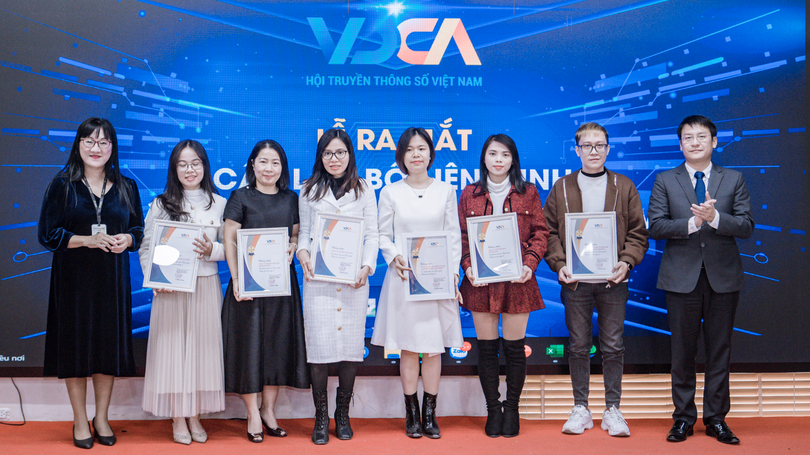 Các đơn vị đầu tiên nhận chứng nhận là thành viên của Liên minh Sáng tạo nội dung số.