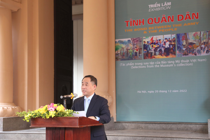 TS. Nguyễn Anh Minh - Giám đốc Bảo tàng Mỹ thuật Việt Nam.