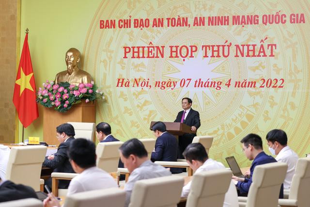 Thủ tướng Phạm Minh Chính cho rằng bối cảnh mới đặt ra yêu cầu cấp thiết, kịp thời của việc bảo vệ an toàn, an ninh mạng Thủ tướng Phạm Minh Chính cho rằng bối cảnh mới đặt ra yêu cầu cấp thiết, kịp thời của việc bảo vệ an toàn, an ninh mạng