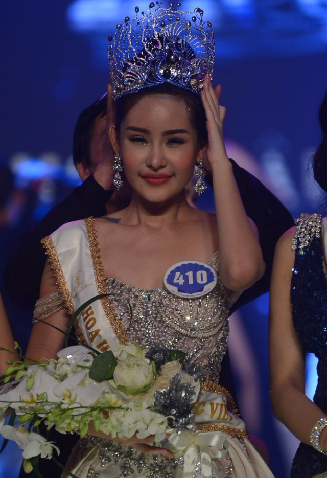 Nhan sắc gây tranh cãi của tân Hoa hậu Đại dương 2017.